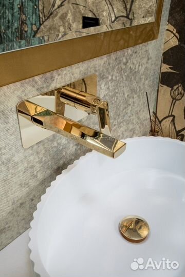 Boheme Monaco Раковина Canale рифл матовая белая