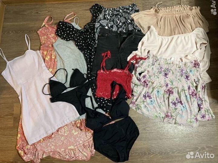 Женские летние вещи пакетом 42 44