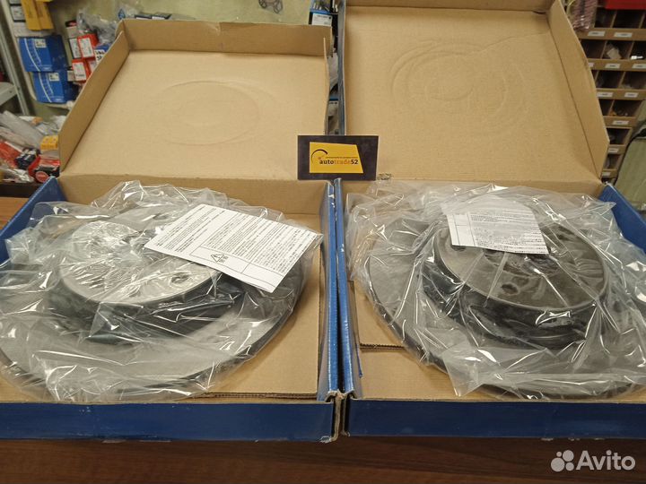 Advics E6R205B Диски тормозные задние