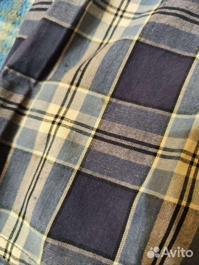 Рубашка в клетку детская