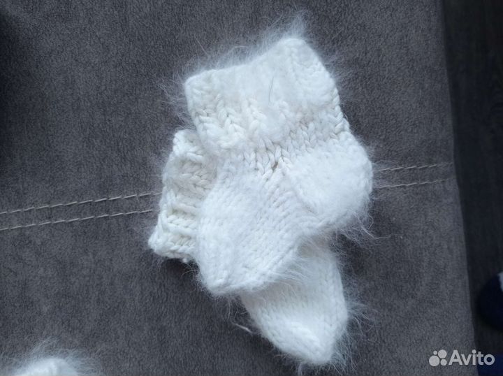 Варежки, носочки детские до 9 мес