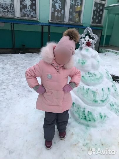 Зимний костюм для девочки