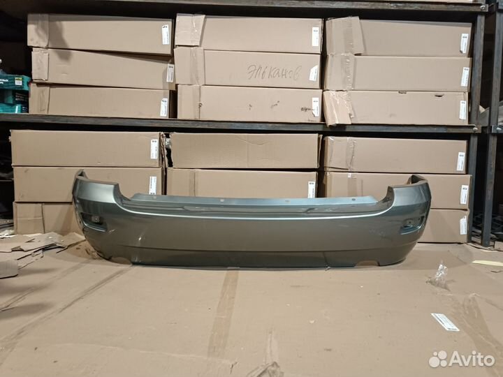 Бампер задний Лада калина универсал цвет совиньон