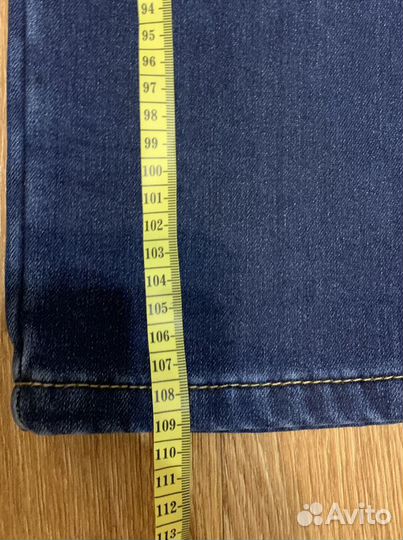 Джинсы мужские с начесом размер 50