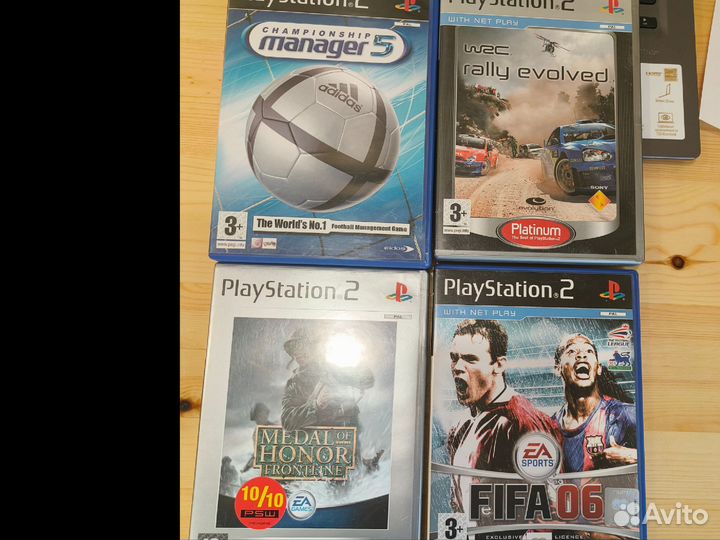 Диски для PS2 лицензия