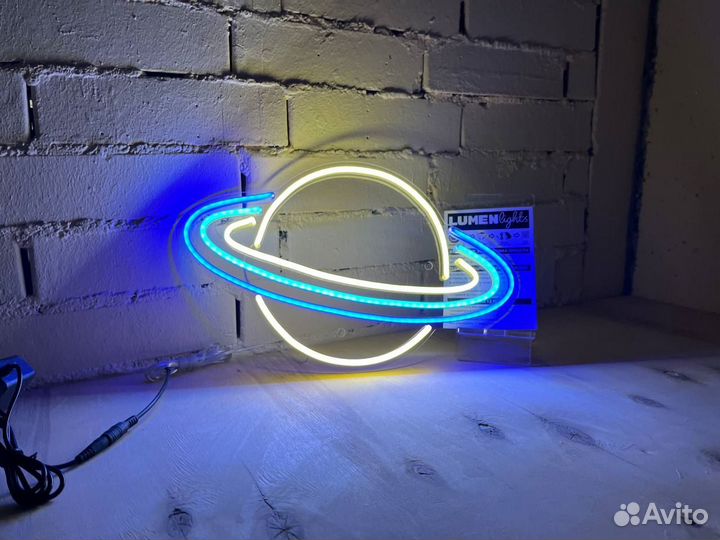 Неоновая вывеска для бизнеса