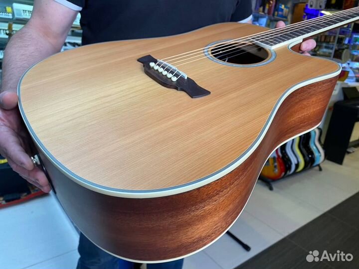 Электроакустическая гитара crafter DE-7/NC + чехол