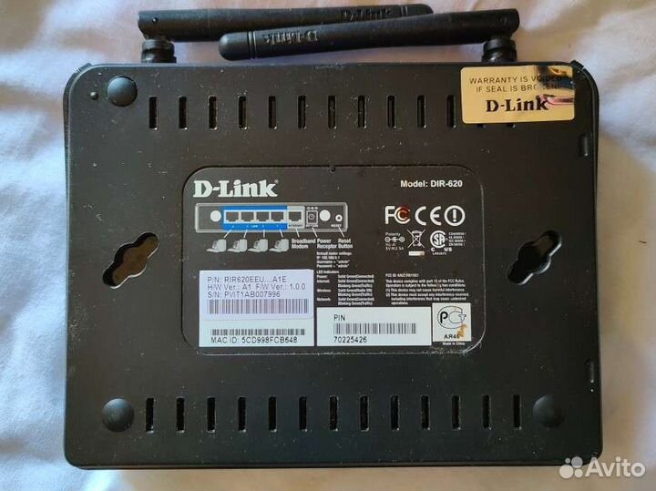 Wi-Fi роутер D-Link DIR-620