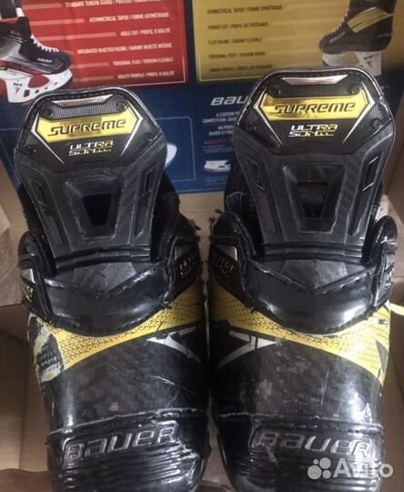 Хоккейные коньки bauer supreme ultrasonic 5.5 Fit1