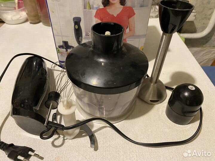 Кух. комбайн с ручным блендером на запчасти