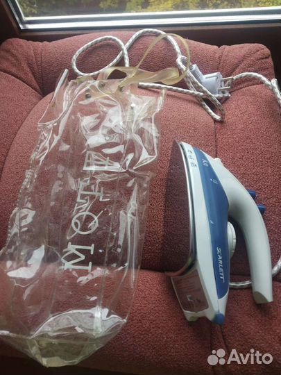 Утюг дорожный, походный, маленький