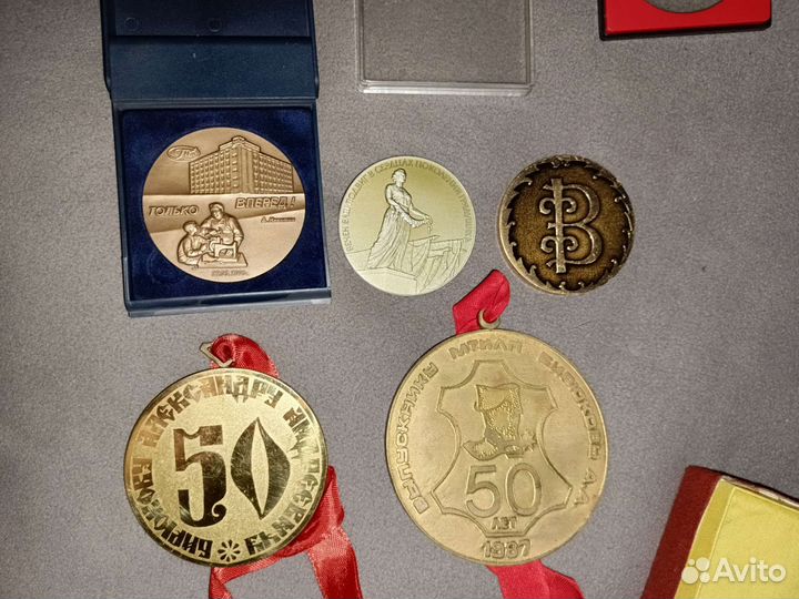 Настольная медаль СССР