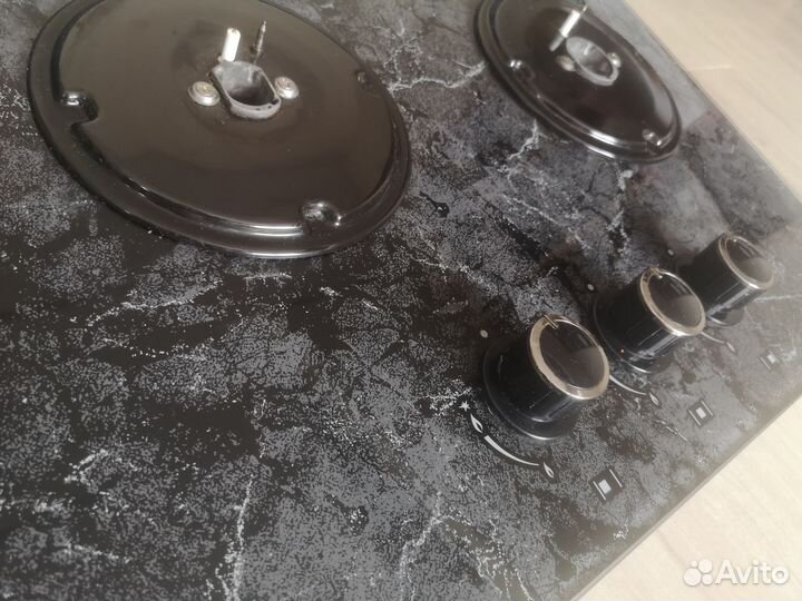Газовая варочная панель встраиваемая 3 конфорки бу
