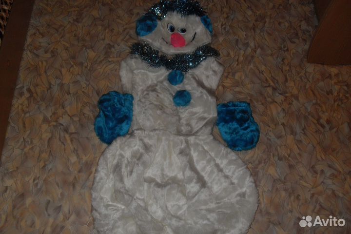 Новогодний костюм Снеговика