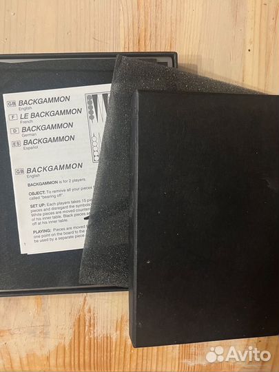 Настольная игра нарды, backgammon, (нарды