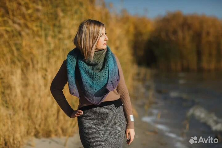 Бактус, шарф, шаль