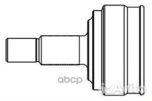 Шрус hyundai lantra II/matrix 1.6 95-10 нар. 82
