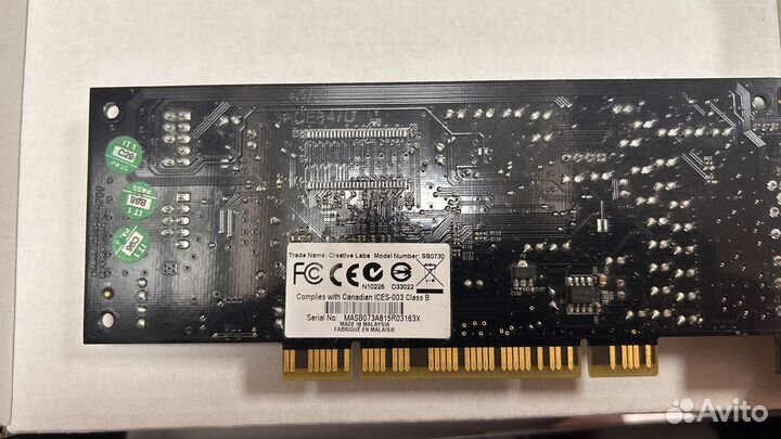 Звуковая карта creative sound blaster