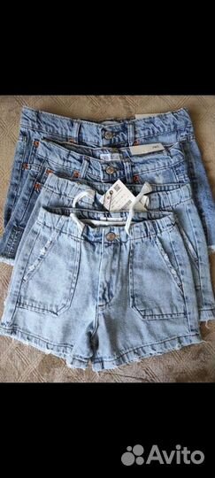 Джинсовые шорты детские