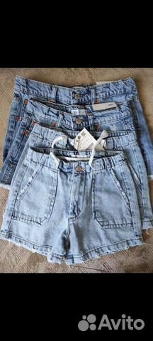 Джинсовые шорты детские