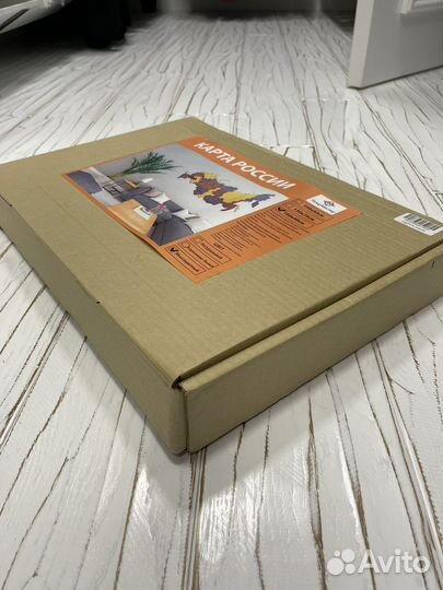 Настенная карта россии