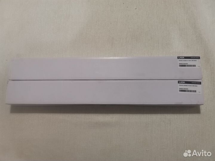 Накладки на пороги Лада granta