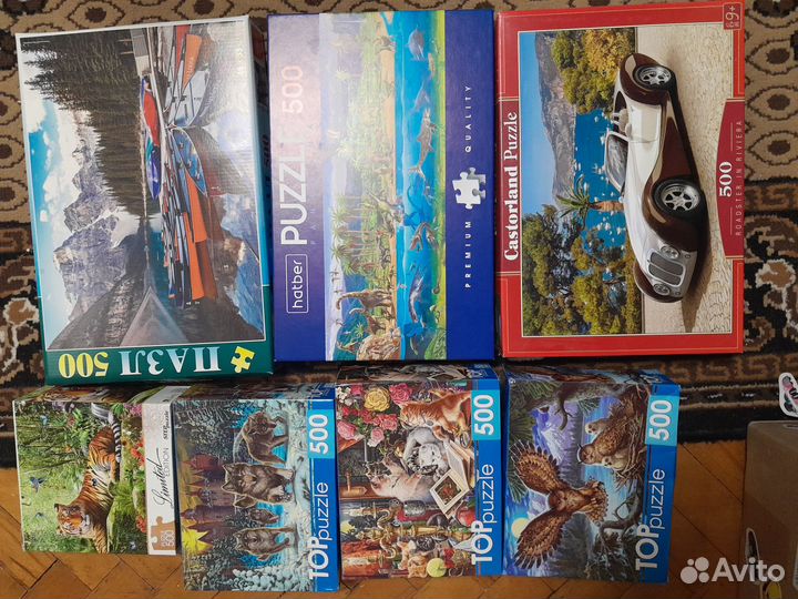 Пазлы 500 элементов