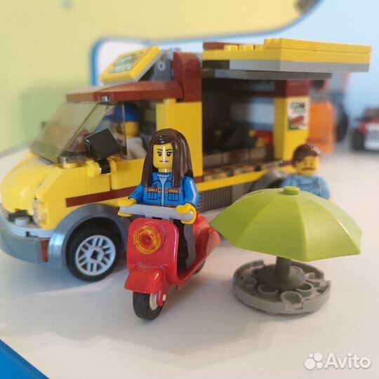 Lego city Фургон пиццерия