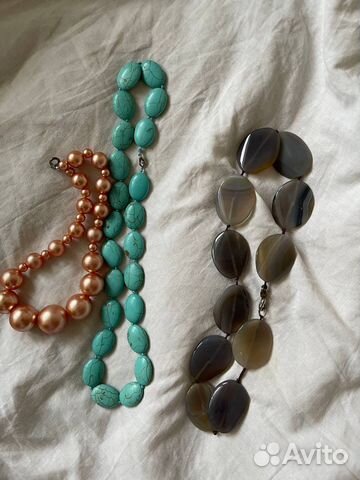 Продам серьги и бусы