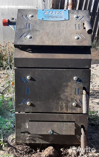 Твердотопливный котел длительного горения бу