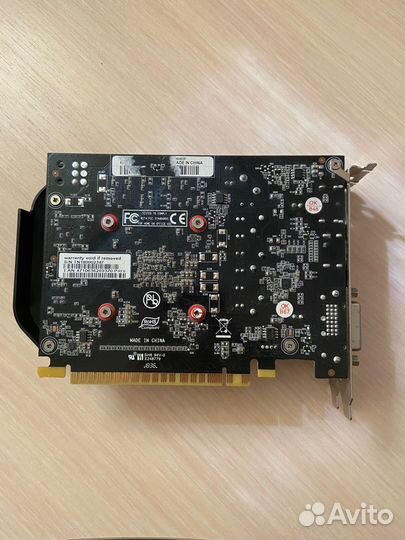 Видеокарта Palit GeForce GTX 1050 Ti StormX