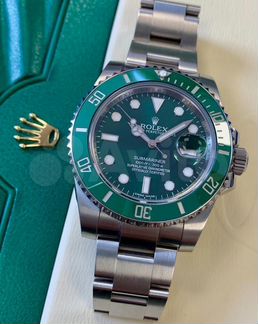 Часы rolex submariner Hulk Часы мужские rol