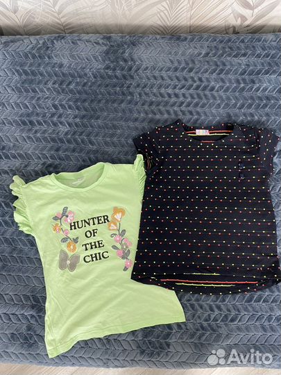 Вещи для девочки пакетом р 128-134