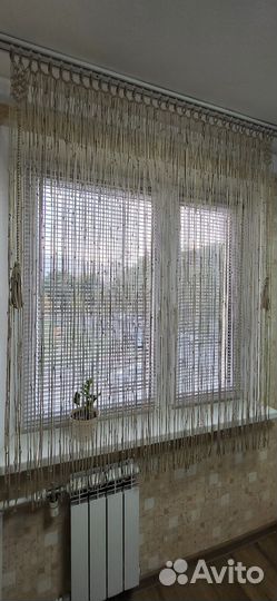 Макраме штора