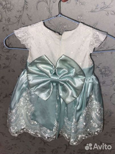 Платье для девочки 80 размер
