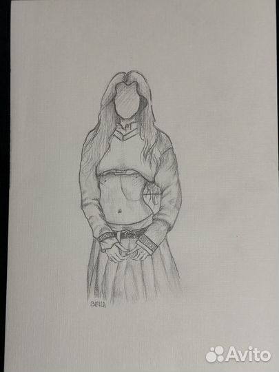 Рисунок карандашом bts