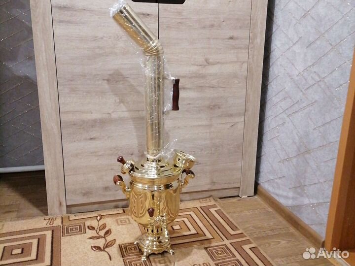 Самовар дровяной угольный 5 литров