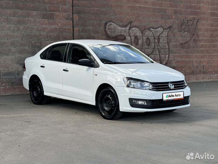 Volkswagen Polo 1.6 AT, 2018, 197 222 км