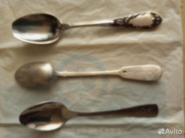 Старинная Серебряная Ложка. Царская Россия