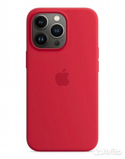Чехол Apple iPhone 13 Pro Silicon Case MagSafe Red