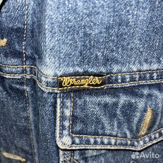 Джинсовка original wrangler jeans