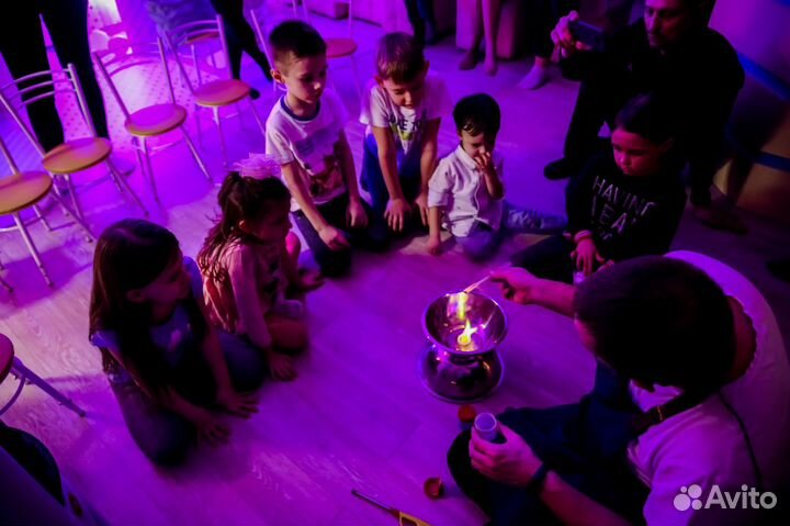 Научное шоу на день рождения