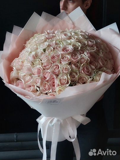 101 роза оптом по 55