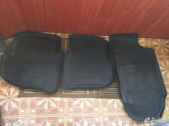 Автомобильные коврики volkswagen polo 4 штуки