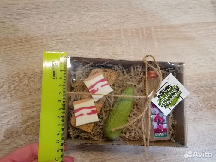 Подарок на 23 февраля, мыло ручной работы