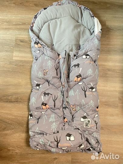 Конверт в коляску leokid