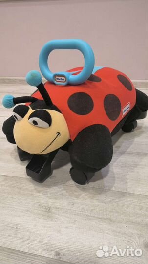 Божья коровка игрушка каталка для детей