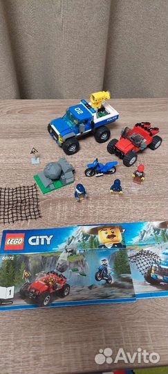 Lego City погоня по грунтовой дороге 60172