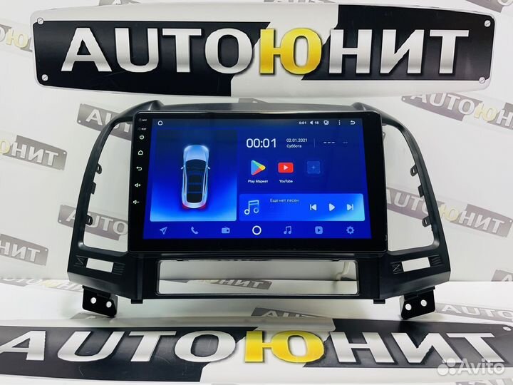 Hyundai Santa Fe 06-12 магнитола Teyes CC2L+ 2+32