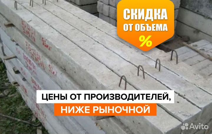 Перемычки брусковые опт